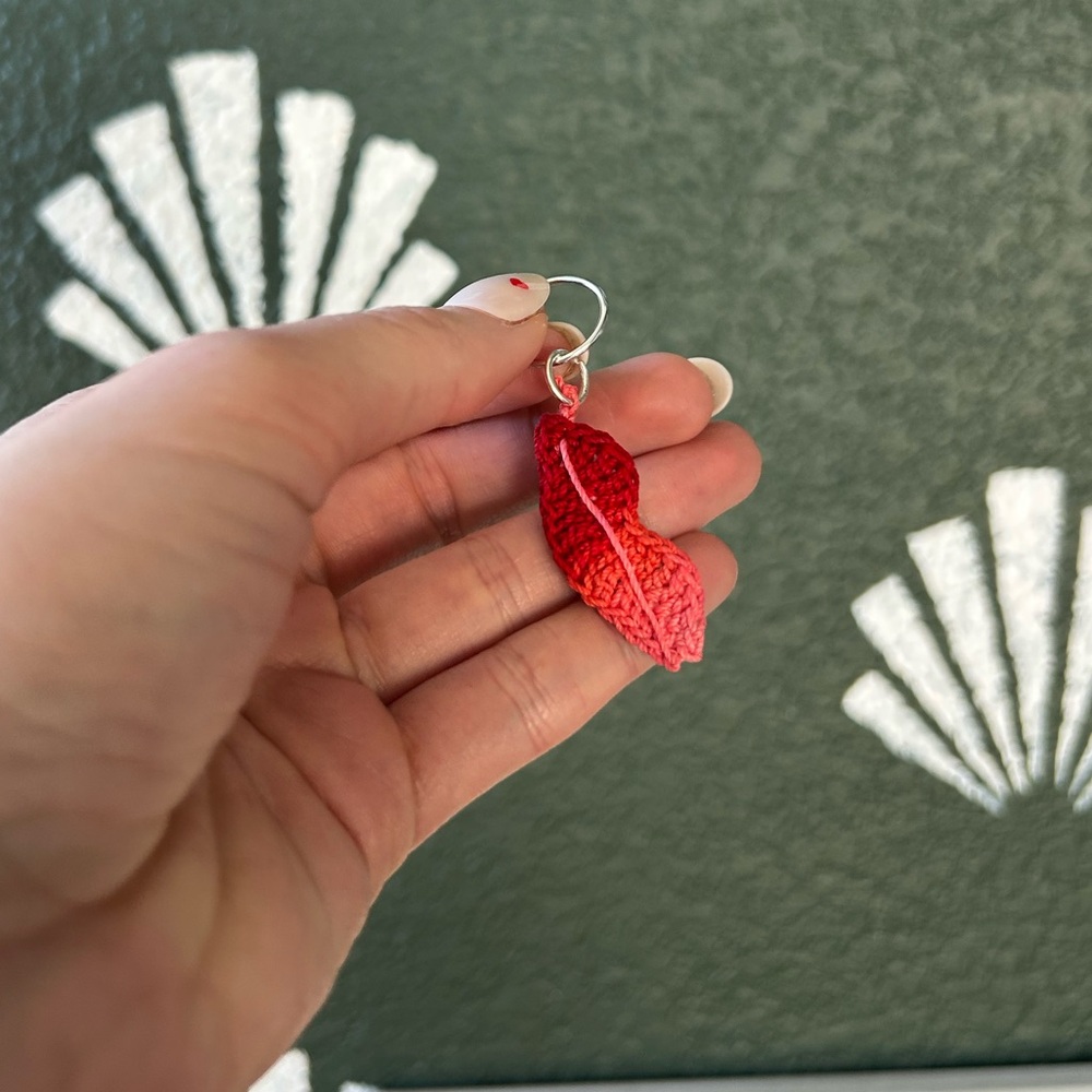 Lips bag‎ charm